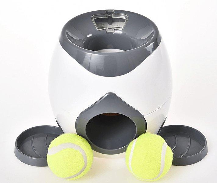 Sistema automático de entrenamiento y alimentación de mascotas