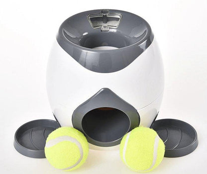 Sistema automático de entrenamiento y alimentación de mascotas