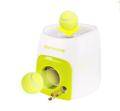 Sistema automático de entrenamiento y alimentación de mascotas