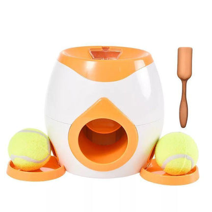 Sistema automático de entrenamiento y alimentación de mascotas