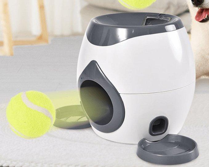 Sistema automático de entrenamiento y alimentación de mascotas